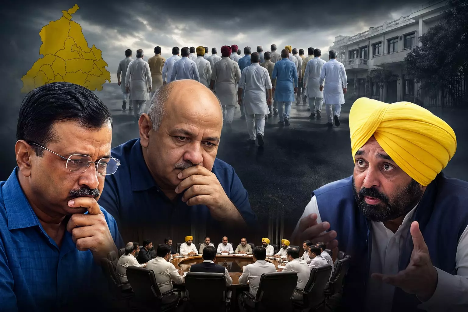 AAP Punjab crisis 2026