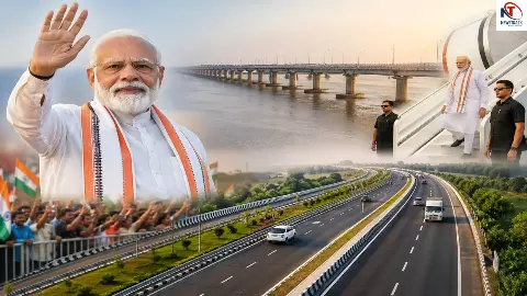 PM Modi Ganga Expressway PM Modi Ganga Expressway