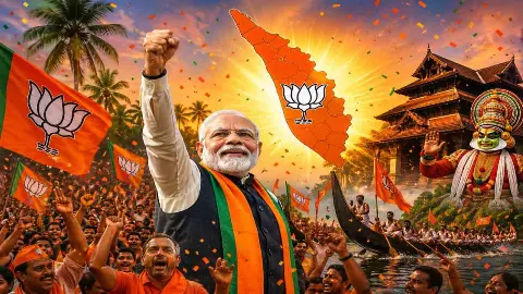 केरल में BJP की बल्ले बल्ले! टुडेज चाणक्य के Exit Poll में प्रचंड जीत, दक्षिण में भगवा लहर की आहट केरल में BJP की बल्ले बल्ले! टुडेज चाणक्य के Exit Poll में प्रचंड जीत, दक्षिण में भगवा लहर की आहट