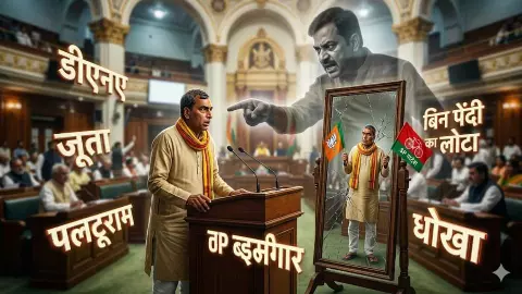 बिन पेंदी का लोटा-धोखेबाज...! अतुल प्रधान ने ओपी राजभर को सरेआम भयंकर लताड़ा, UP विधानसभा बना अखाड़ा बिन पेंदी का लोटा-धोखेबाज...! अतुल प्रधान ने ओपी राजभर को सरेआम भयंकर लताड़ा, UP विधानसभा बना अखाड़ा