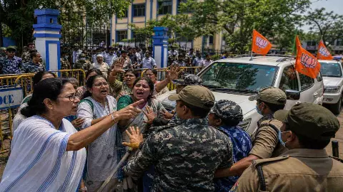 EVM के साथ हो रही है छेड़छाड़? भवानीपुर में फिर भयंकर बवाल, स्ट्रॉन्ग रूम के पास BJP की गाड़ियों ने बढ़ाया सियासी पारा