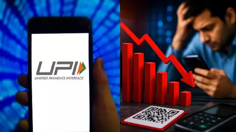 UPI transaction drop April 2026 digital payment India NPCI data trend analysis Hindi