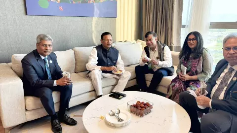 उज्बेकिस्तान में झालमुड़ी खाकर भाजपा प्रदेश अध्यक्ष पंकज चौधरी ने मनाया जश्न, बोले- ये कार्यकर्ताओं