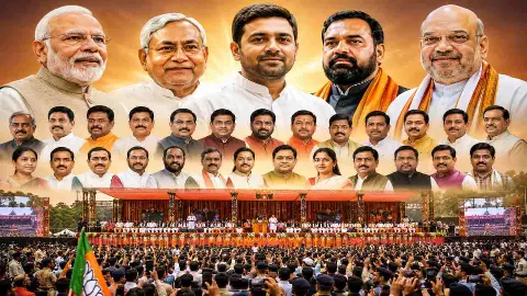 बिहार में नई कैबिनेट की लिस्ट फाइनल! पहली बार निशांत कुमार संभालेंगे सत्ता की कमान, JDU से ये 12 नेता बनेंगे मंत्री बिहार में नई कैबिनेट की लिस्ट फाइनल! पहली बार निशांत कुमार संभालेंगे सत्ता की कमान, JDU से ये 12 नेता बनेंगे मंत्री