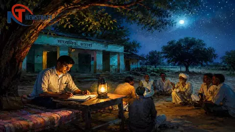 ग्रामीण क्षेत्र में रात्रि विश्राम: प्रशासन, गांव और मानवीय रिश्तों की यादें