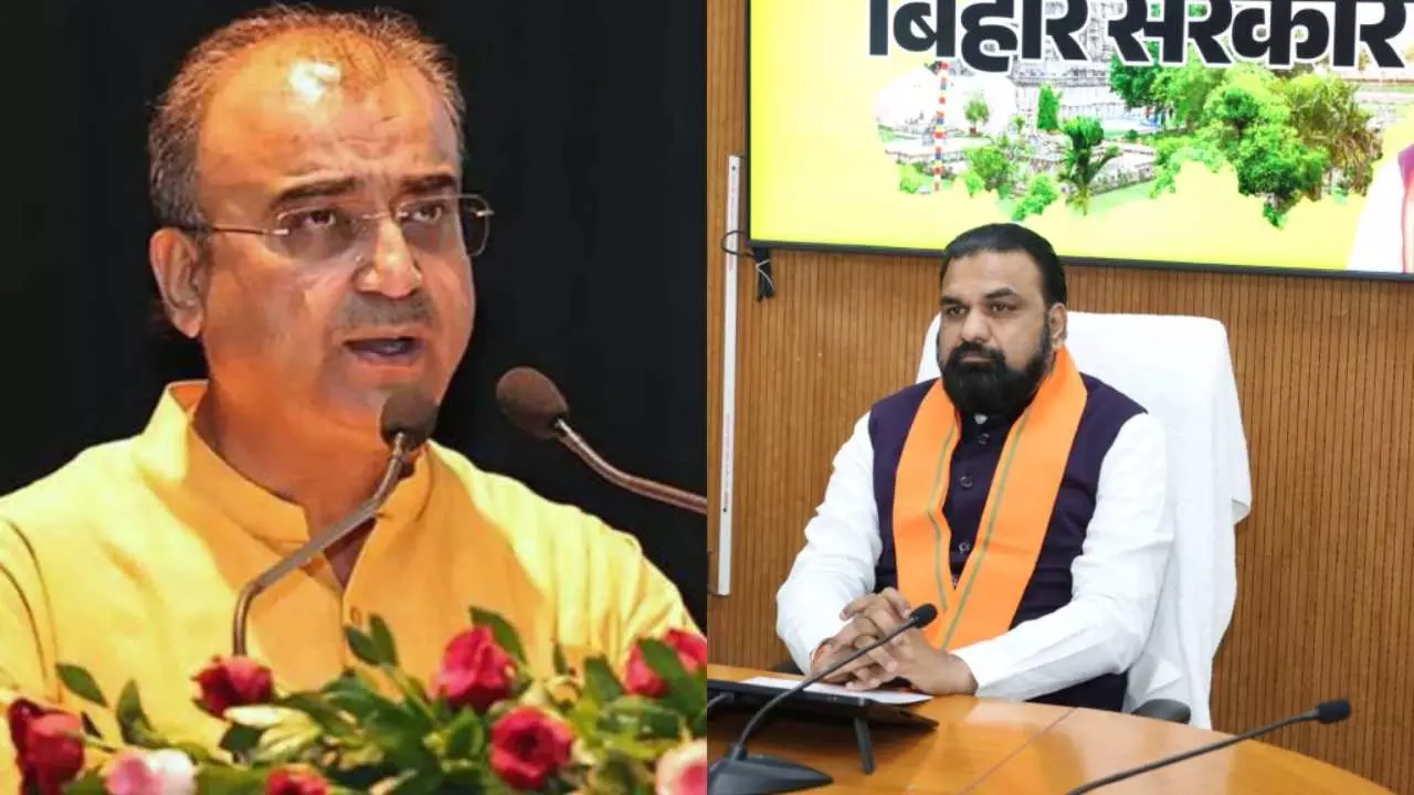सम्राट कैबिनेट से BJP दिग्गजों का पत्ता साफ! मैथिली ठाकुर से उलझने वाले मंगल पांडेय की भी छुट्टी, जानें कौन इन, कौन आउट? सम्राट कैबिनेट से BJP दिग्गजों का पत्ता साफ! मैथिली ठाकुर से उलझने वाले मंगल पांडेय की भी छुट्टी, जानें कौन इन, कौन आउट?