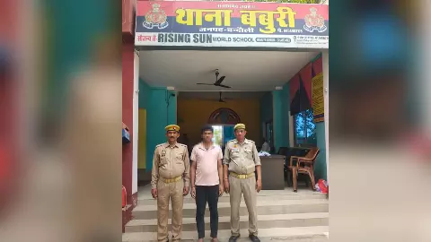 Big action by Baburi police: Accused absconding from a year in robbery and assault case arrested