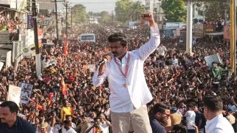 BJP के एजेंट हैं राज्यपाल...! दूसरी बार खाली हाथ लौटे विजय,चेन्नई में तांडव शुरू, हजारों समर्थकों ने घेरा राजभवन