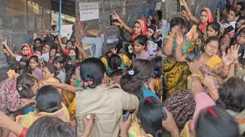 Basti women fight viral video Basti women fight viral video