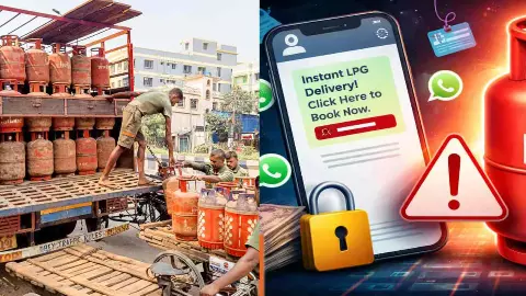 LPG Gas Booking OTP Scam india 2026