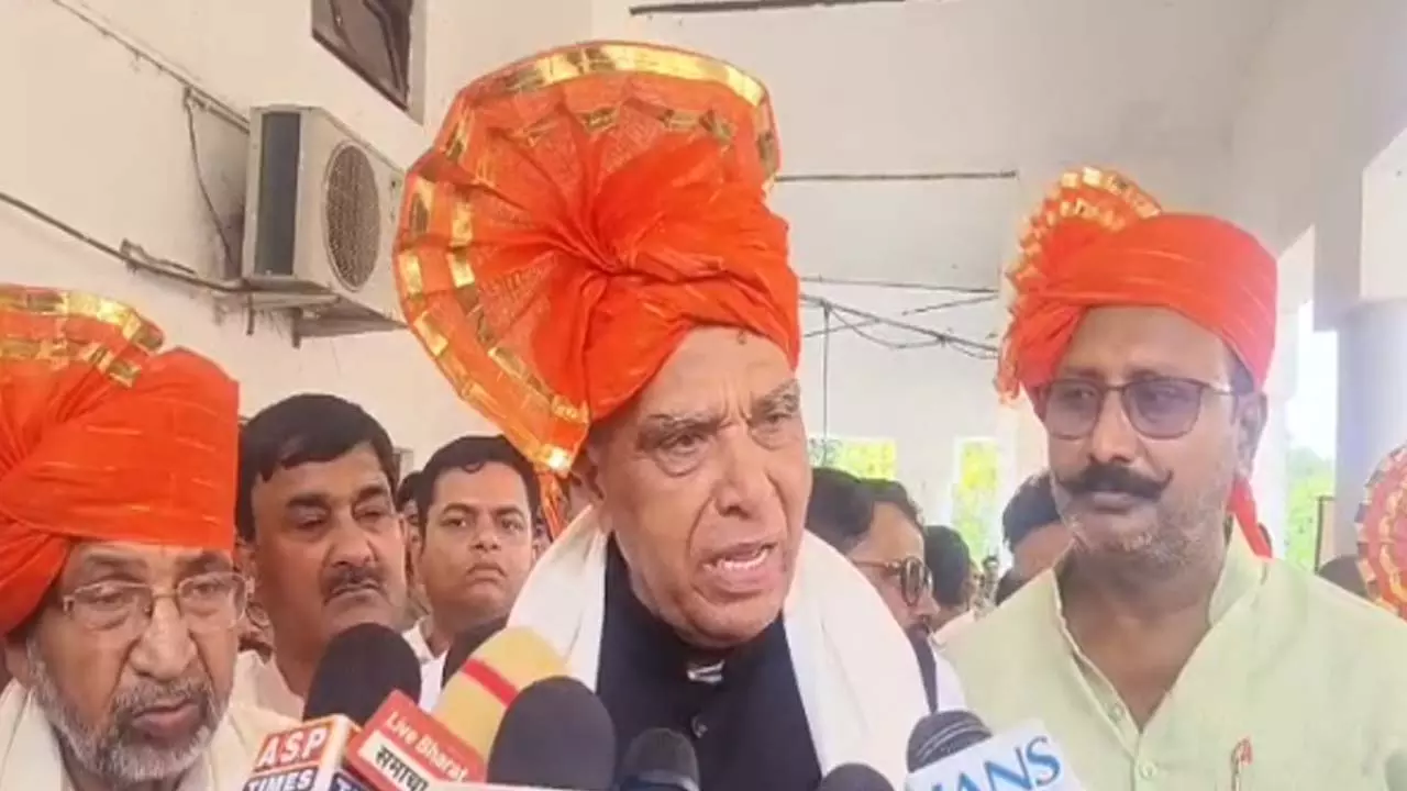 Maharana Pratap Jayanti, MP Jagdambika Pal takes aim at opposition Maharana Pratap Jayanti, MP Jagdambika Pal takes aim at opposition