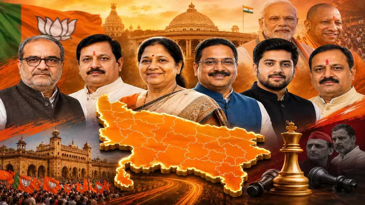 6 चेहरे, UP का रोडमैप और विपक्ष साफ! मिशन 2027 का सबसे बड़ा मास्टरस्ट्रोक, खोई सीटें पाने का BJP का बिग प्लान