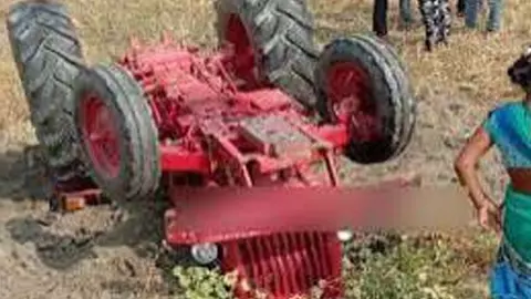 Tractor overturn, tragic death of farmer, wave of mourning in village