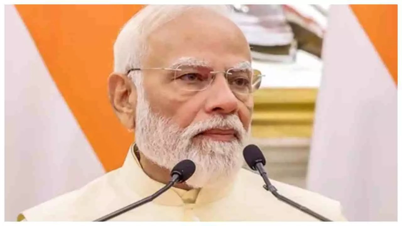 PM Modi News: पीएम मोदी आज सोमनाथ मंदिर जाएंगे, वडोदरा में सरदार धाम भवन-3 का उद्घाटन करेंगे PM Modi News: पीएम मोदी आज सोमनाथ मंदिर जाएंगे, वडोदरा में सरदार धाम भवन-3 का उद्घाटन करेंगे