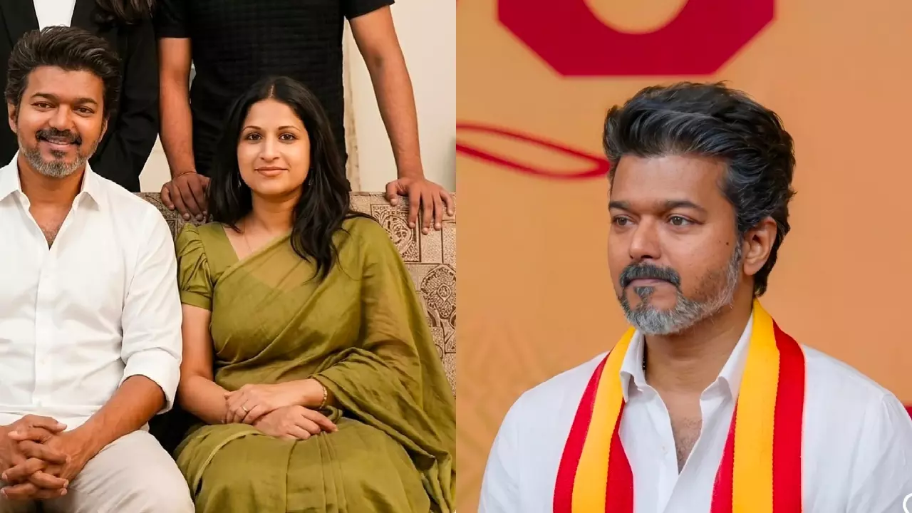 Thalapathy Vijay Wife And Children Thalapathy Vijay Wife And Children