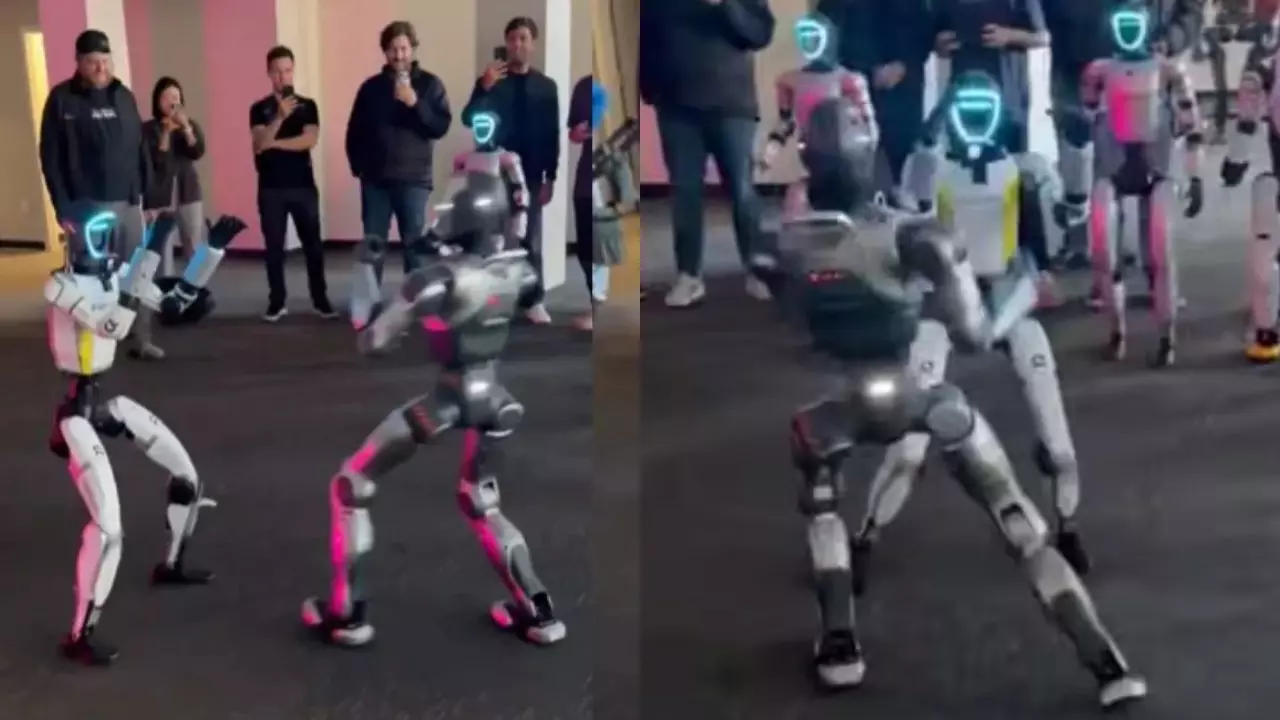 Robot Fight Viral Video: लात-घूंसे चलाते रोबोट्स का वीडियो वायरल, यूजर्स बोले- अब पहलवानों की छुट्टी!