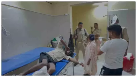 Firozabad News: पुलिस और बदमाशों के बीच मुठभेड़, गोली लगाने से घायल वाहन चोर गिरफ्तार