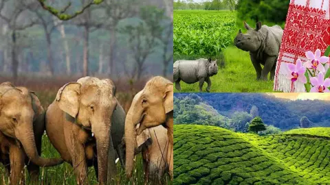 Assam tourism Kaziranga Majuli Brahmaputra best travel places in Assam Assam tourism Kaziranga Majuli Brahmaputra best travel places in Assam