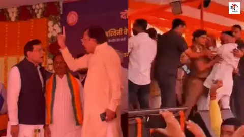 Mau News: मऊ में ट्रेन उद्घाटन पर भिड़े एके शर्मा और सांसद राजीव राय