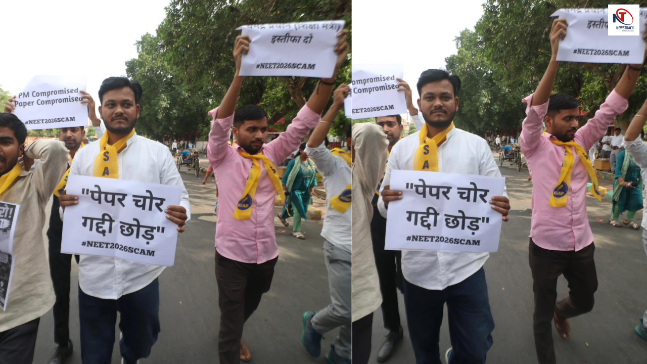 Lucknow: AAP Student Protesters Clash With Police Over NEET Paper Leak ...