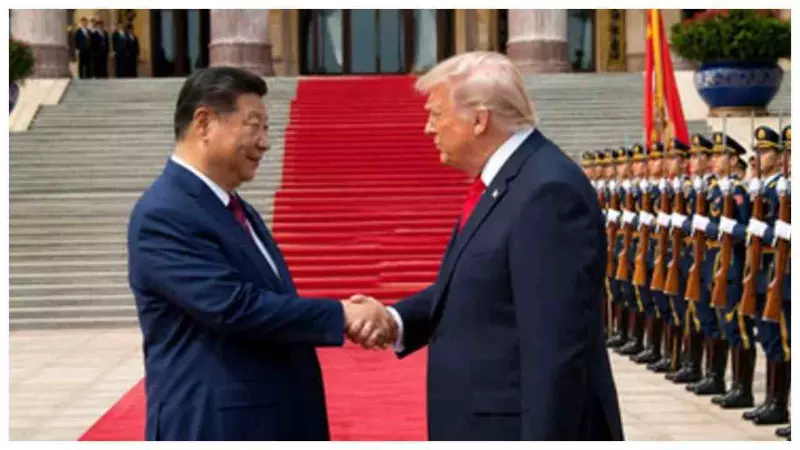 Donald Trump: ग्रेट हॉल में जिनपिंग ने किया ट्रंप का भव्य स्वागत, सैनिकों ने दिखाया सैन्य प्रदर्शन Donald Trump: ग्रेट हॉल में जिनपिंग ने किया ट्रंप का भव्य स्वागत, सैनिकों ने दिखाया सैन्य प्रदर्शन