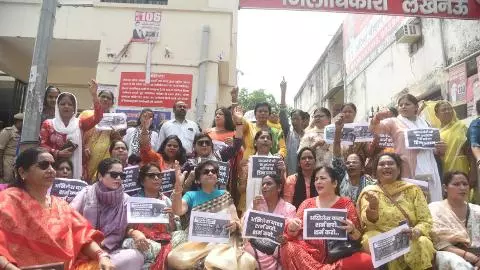 Lucknow Protest Lucknow Protest