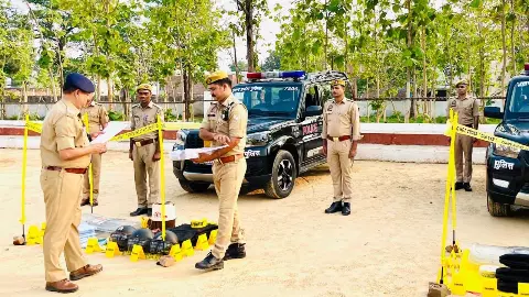 Bahraich Police security exercise intensified before Bakrid, alert on riot control