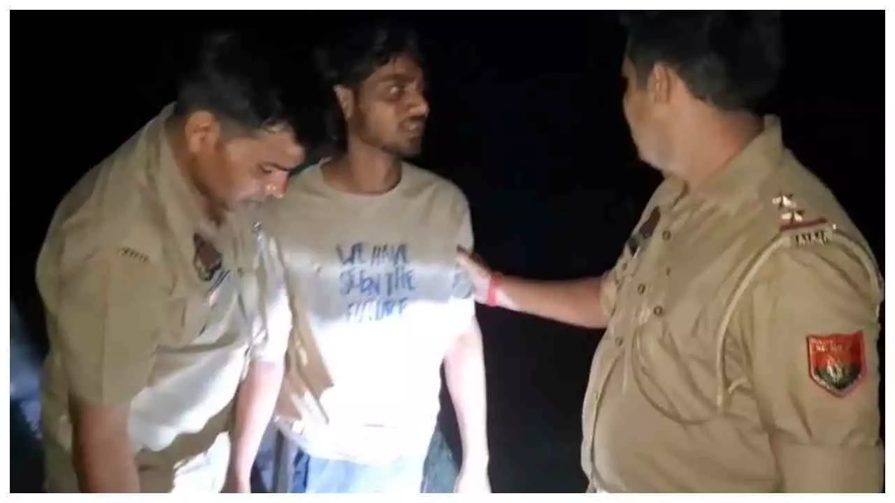 Etah News: धरौली रोड पर पुलिस और बदमाशों के बीच मुठभेड़, जैथरा कांड के दो आरोपी गिरफ्तार