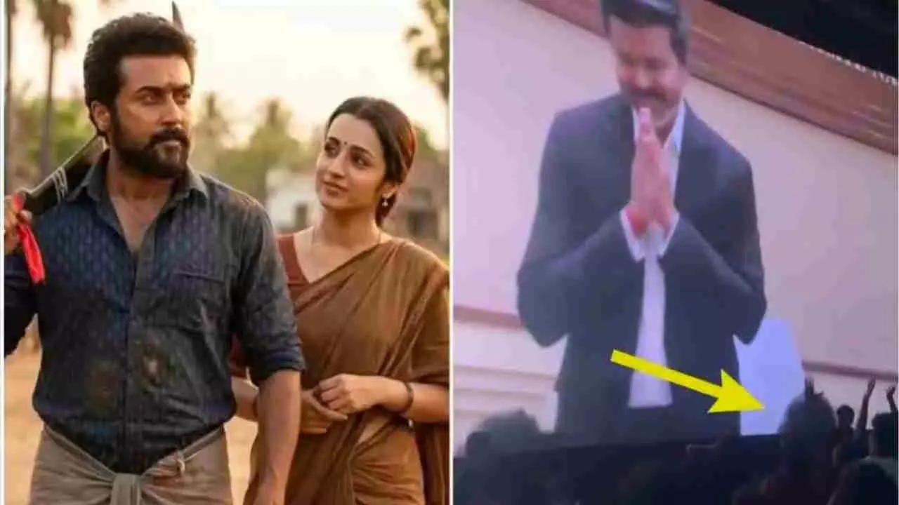 Trisha Krishnan Film Karuppu Movie Cameo Trisha Krishnan Film Karuppu Movie Cameo