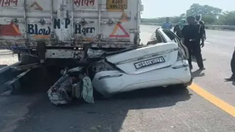 Purvanchal Expressway Accident Purvanchal Expressway Accident