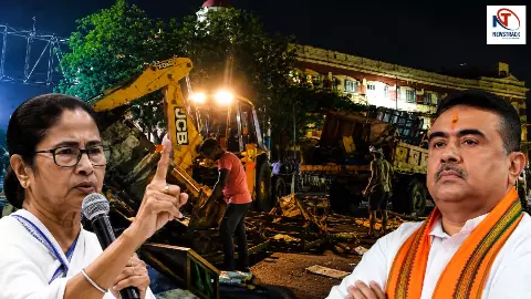 Howrah Bulldozer Action