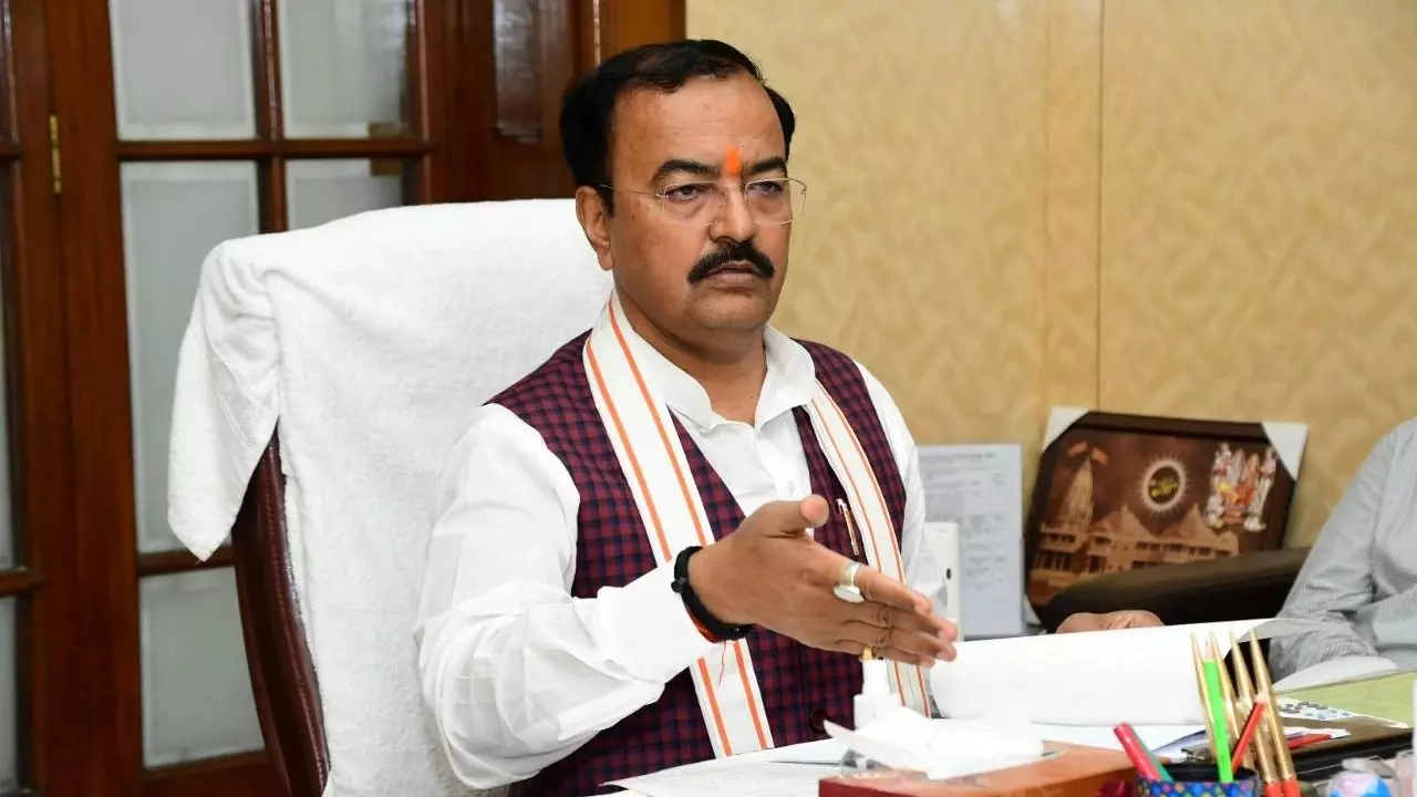 Keshav Prasad Maurya in Janta Darbar Lucknow