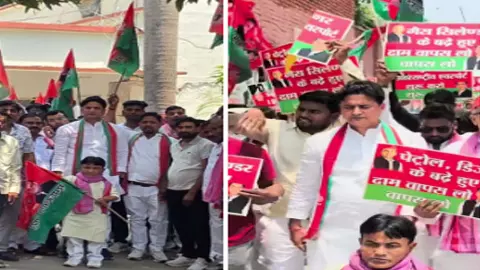 SP leaders make noise about various peoples problems, why did they surround Tehsil