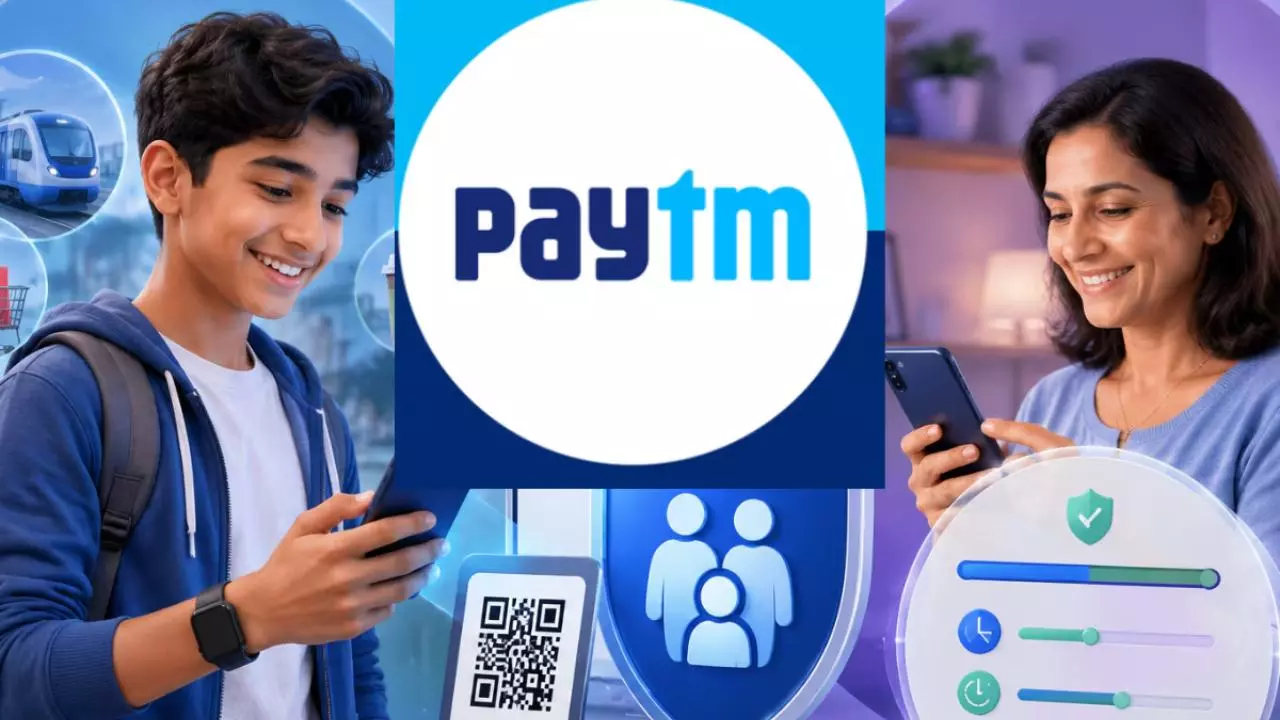 Paytm Pocket Money feature 2026 Teenagers Make UPI payment without bank account in India