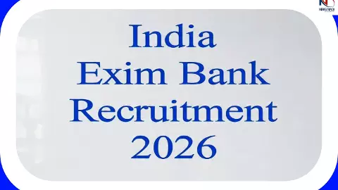 India Exim Bank Recruitment India Exim Bank Recruitment