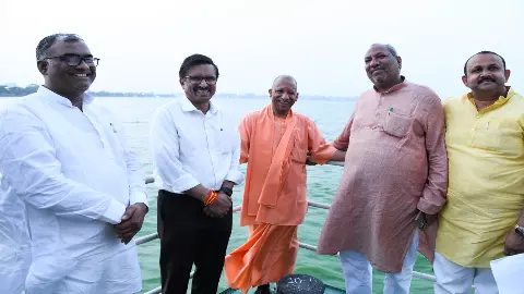 Yogi Adityanath Cruise Ride