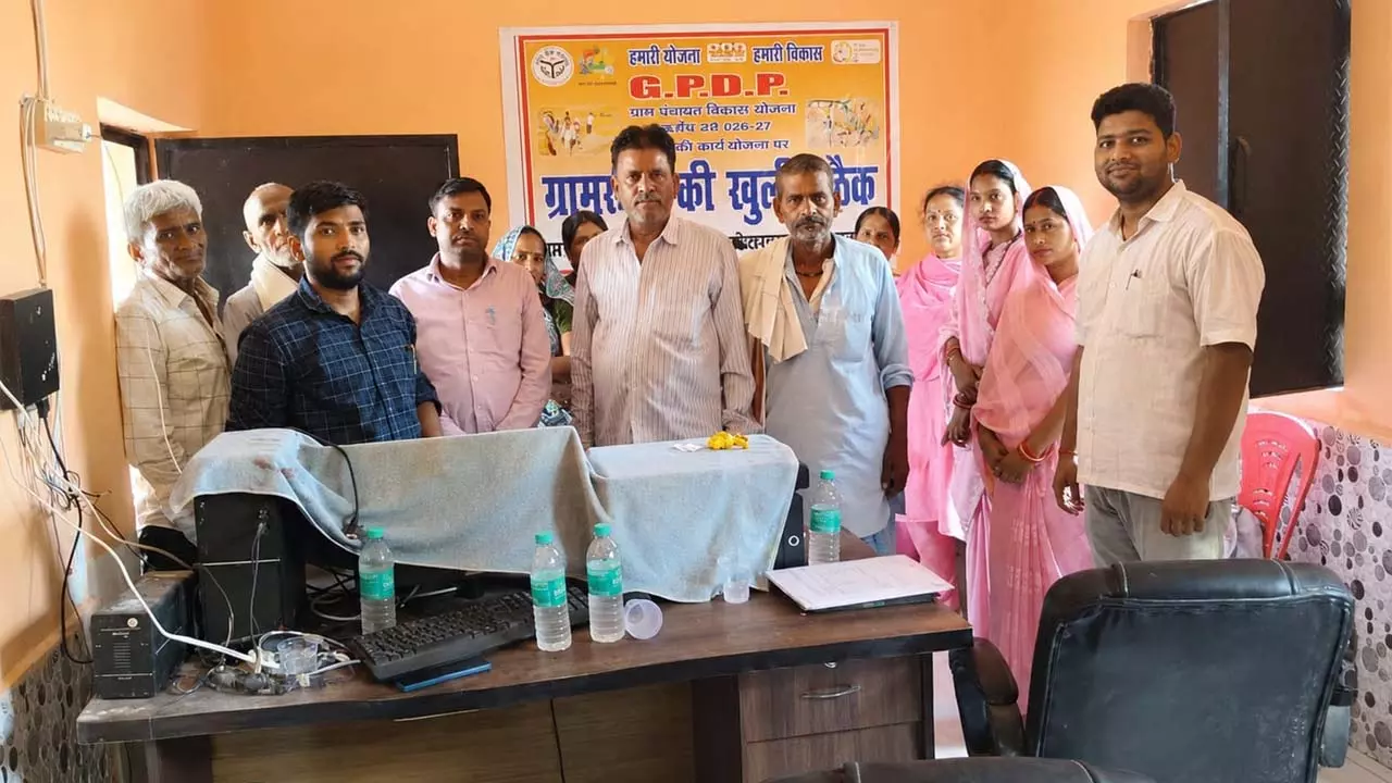 Open meeting on development schemes held in Trehwa Tappa Bank panchayat