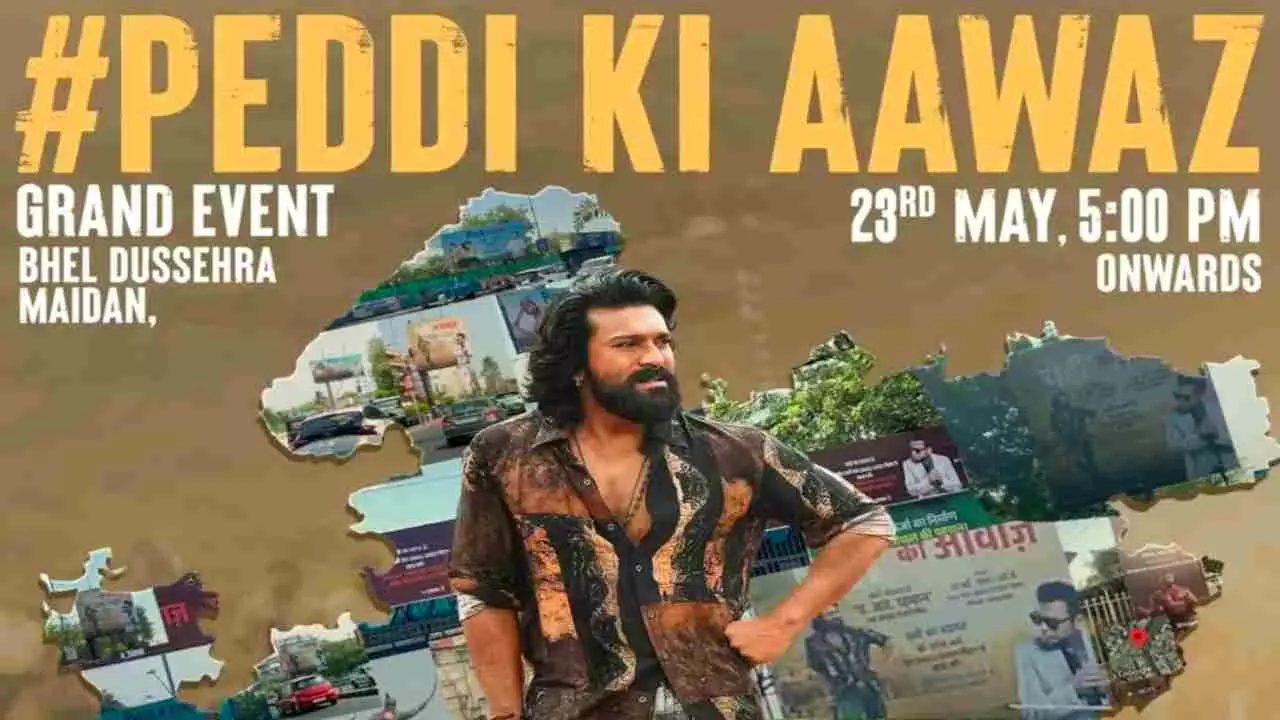 Ram Charan Peddi Promotion