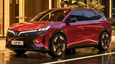 vinfast vf8 electric suv india tesla rival 500km range features