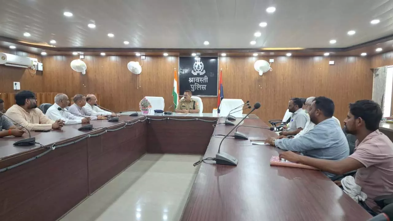 Meeting with ASP traders in Sravasti, instructions to increase security