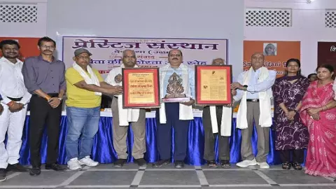 DDU Gorakhpur University: प्रो. हर्ष कुमार सिन्हा को मिला कन्हैया सिंह शोध सम्मान-2026