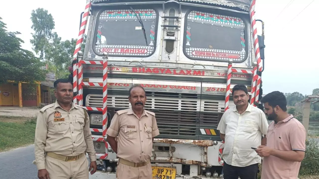 Balrampur News: बलरामपुर में अवैध खनन पर प्रशासन की बड़ी कार्रवाई, मई में 23 वाहन पकड़े गए