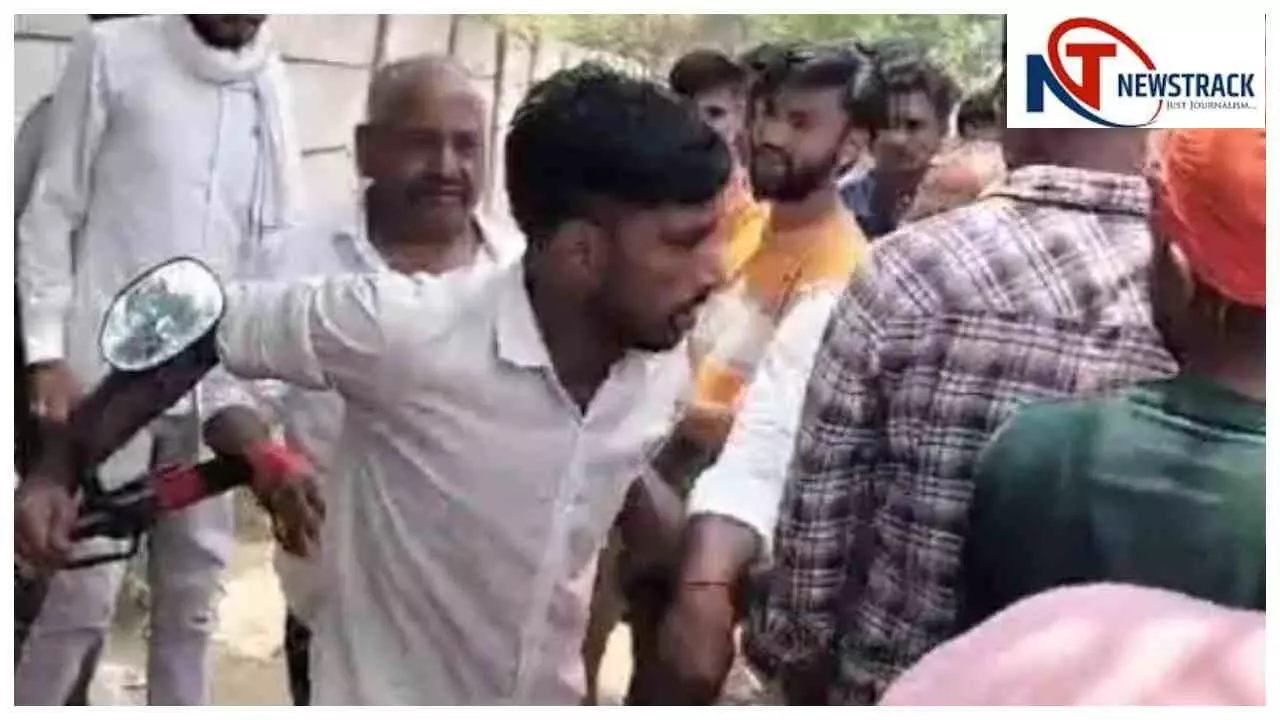 Gonda  गैस मांगना पड़ा भारी: मंगलम गैस एजेंसी पर ग्राहक की पिटाई, वीडियो वायरल होने से मचा हड़कंप