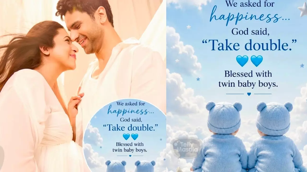Divyanka Tripathi Baby Boys