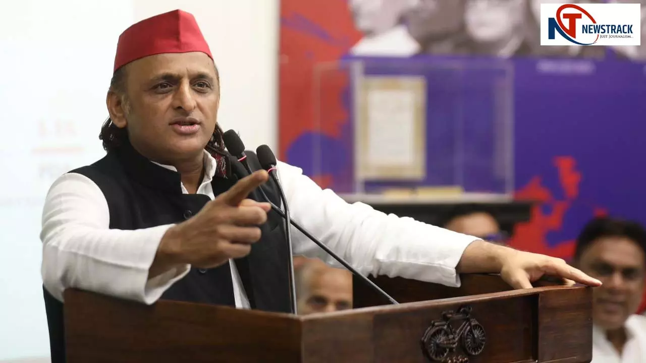 Akhilesh Yadav attacked over fake encounter, says BJP government is doing politics of fear and pressure
