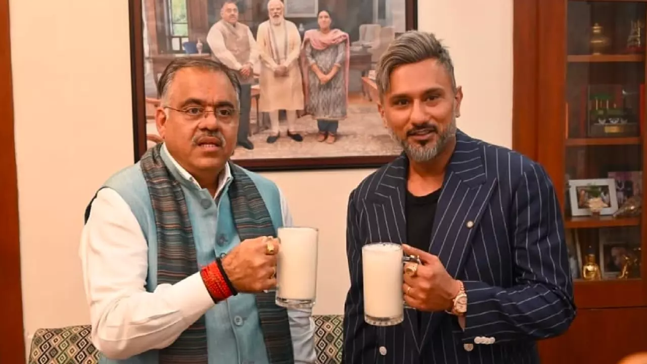 Honey Singh Join BJP Anti Drug Campaign In Punjab Honey Singh Join BJP Anti Drug Campaign In Punjab