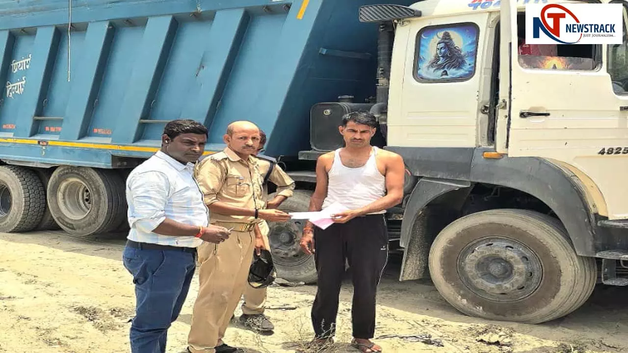 Big action on illegal mining in Chandauli