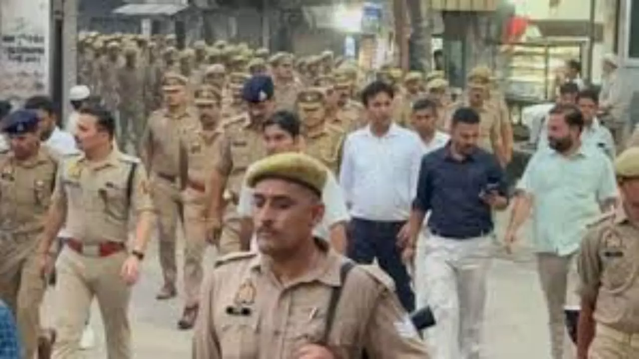 Sambhal High Alert
