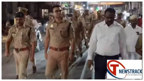 Firozabad News : फिरोजाबाद में बकरीद से पहले हाई अलर्ट, ADG-डीएम-एसएसपी ने किया फ्लैग मार्च