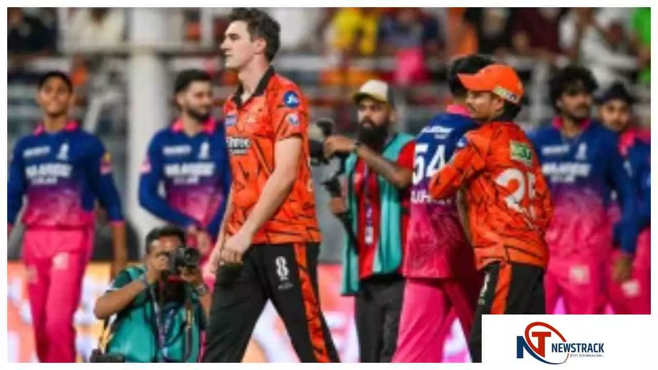 IPL 2026 : गलत समय पर विकेट गिरने से हारा हैदराबाद: पैट कमिंस IPL 2026 : गलत समय पर विकेट गिरने से हारा हैदराबाद: पैट कमिंस
